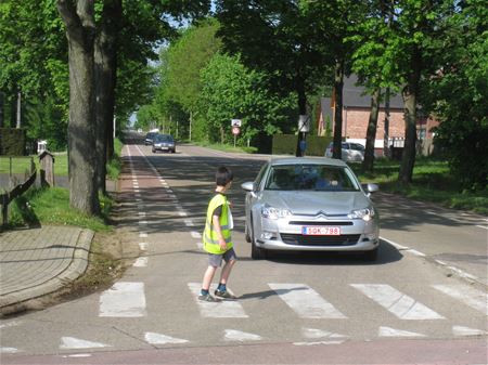 Voetgangersexamen in Viversel