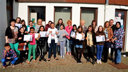 Voorleesjournalisten kregen hun diploma