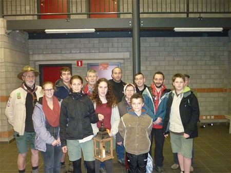 Vredeslicht van Betlehem naar Eversel