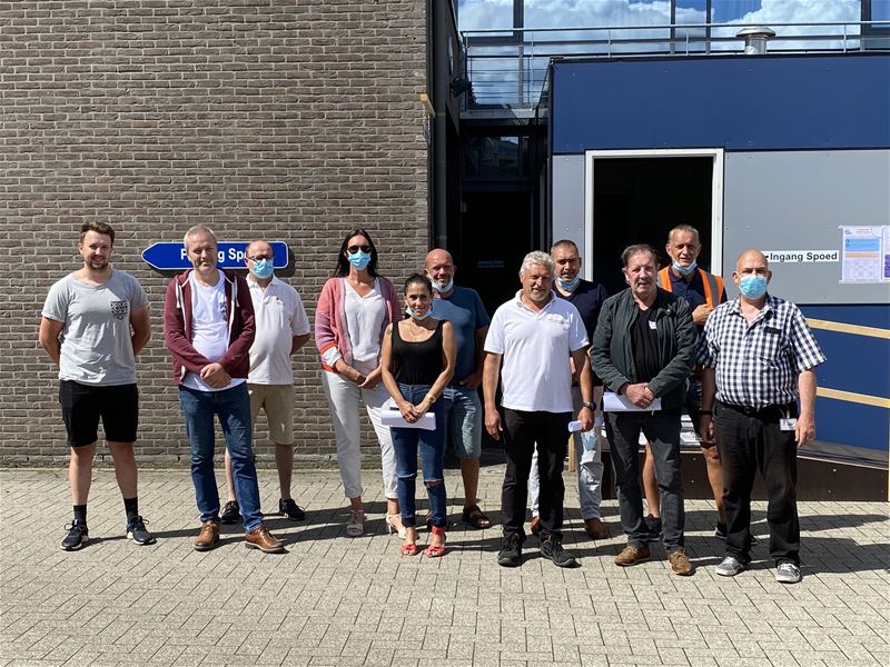 Vrijwilligers maandenlang present in triagepost