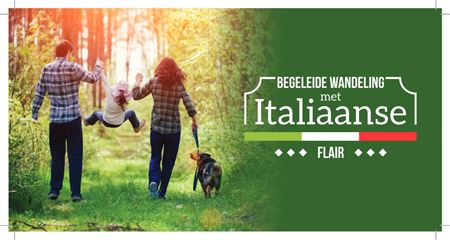 Wandelen in het spoor van de Italianen