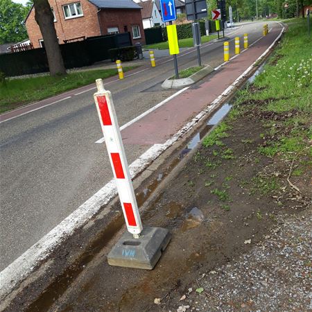 Waterlek in Mommestraat