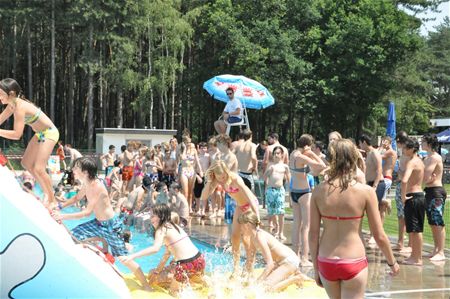 Waterpret op scholensportdag
