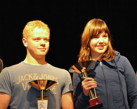 Wesley en Bo zijn de beloftevolle jongeren