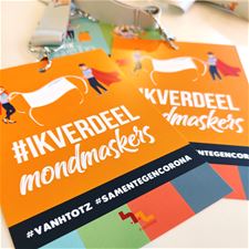 Woensdag krijgt iedereen zijn mondmasker