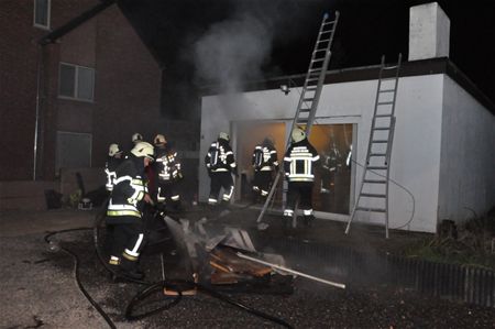 Woningbrand in Staintonstraat