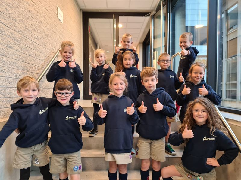 Zelfs de turnmeester in uniform