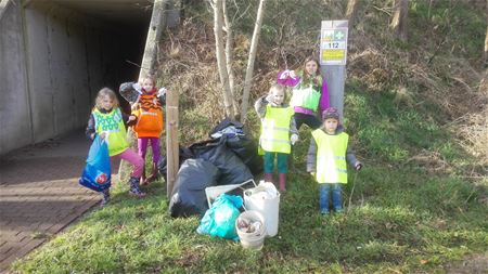 Zelfs natuurgebieden liggen vol vuil