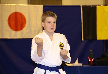 Zilver voor Aram Raeymaekers op BK karate