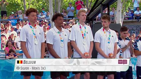 Zilver voor Belgian Lions en Ferre Vanderhoydonck