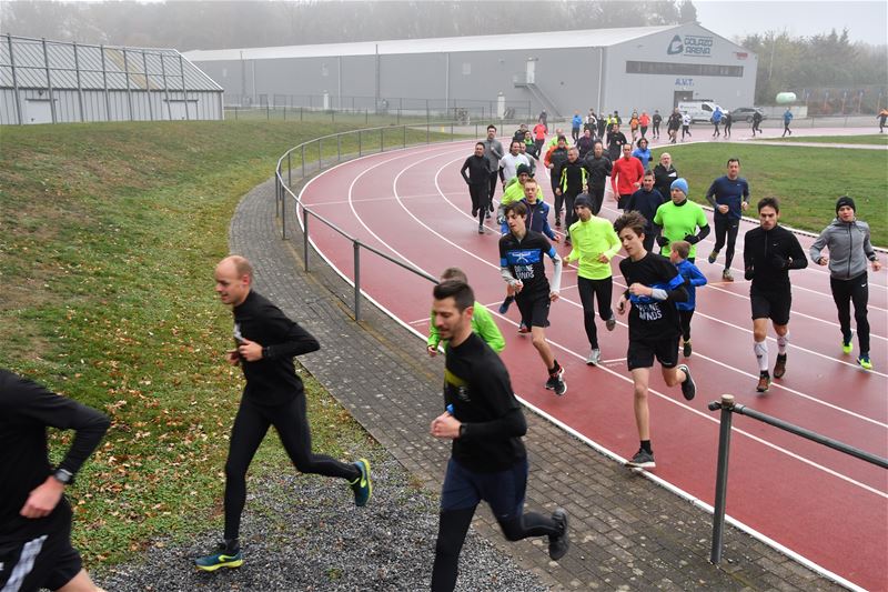 Zondag lopen in de Heusdense bossen