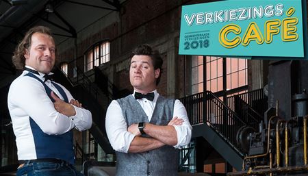 Zondag Verkiezingscafé in ZLDR Luchtfabriek