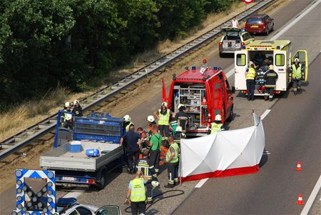 Zwaar- en lichtgewonde op E 314