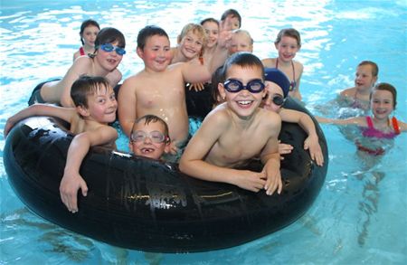 Zwemmen tijdens paasvakantie