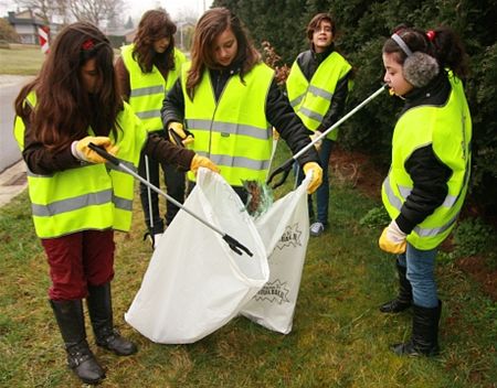Zwerfvuilactie is gestart