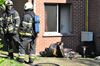 Huisbrand in Sint-Jobstraat
