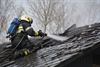 Zware schade door dakbrand