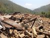 Verwoesting in Nepal is hallucinant