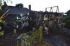 Brand vernielt tuinhuis en volière