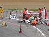 Circuit op stelten door rampoefening