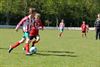 Jeugdvoetballers gaan er tegenaan