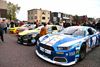 Veel interesse voor parade van NASCAR-bolides
