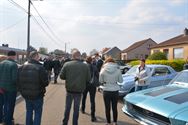 Mustang Fever:lokt veel volk en auto's