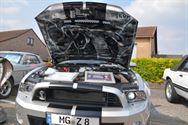 Mustang Fever:lokt veel volk en auto's