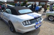 Mustang Fever:lokt veel volk en auto's