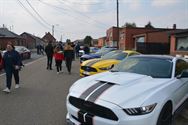 Mustang Fever:lokt veel volk en auto's