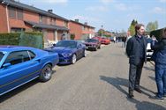 Mustang Fever:lokt veel volk en auto's