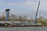 Kanaalbrug in Stokrooie in laatste fase