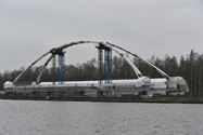 Kanaalbrug in Stokrooie in laatste fase