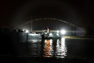 Plaatsing brug was toeristische attractie