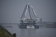 Plaatsing brug was toeristische attractie