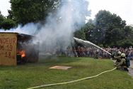 Veel volk op opendeur brandweer