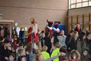 Sint kwam met de bus naar De Brug