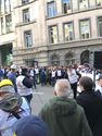 De mijnwerkers laten zich horen in Brussel