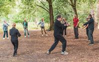 Tai chi aan de Kluis in Bolderberg
