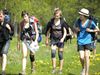 Moedige trekkers zitten in Kuringen