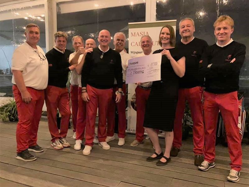 € 10.500 steun voor 't Trapke dankzij golftornooi