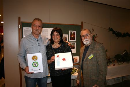 1000ste bezoeker op kerststallententoonstelling