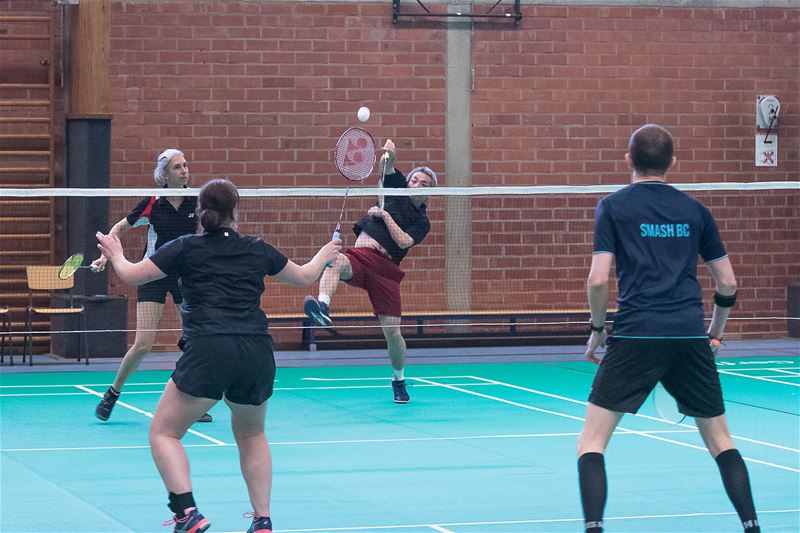 116 badmintonners strijden voor de titels