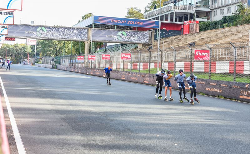 150 dappere skaters maar helaas geen supporters