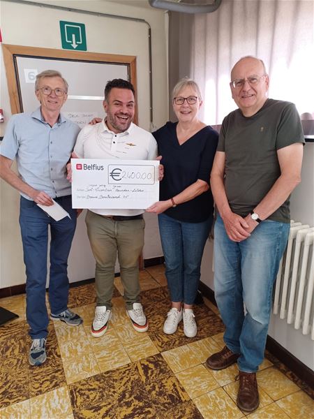 € 2.400 van Bravo Boulevard voor Vincentius