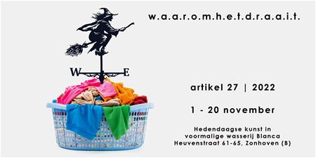 22ste editie van Art 27 verkast naar Zonhoven