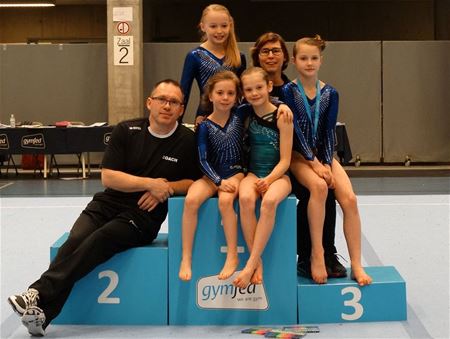 3 podiumplaatsen voor Moed en Volharding