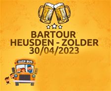 30 april: op Bartour met de bus langs 10 cafés