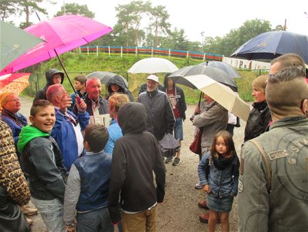 30 bezoekers ondanks rotweer