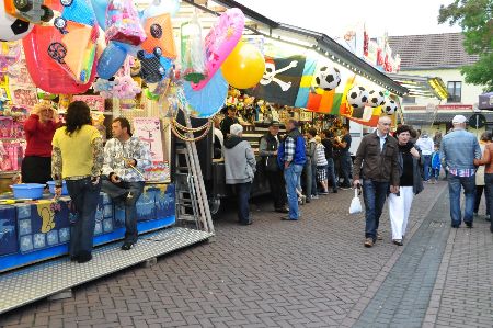 30-tal attracties op de kermis